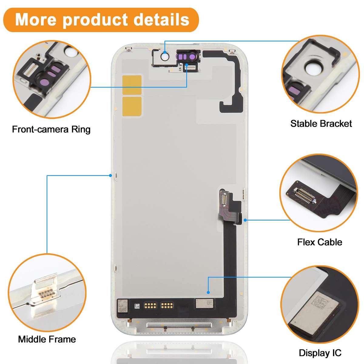 For iPhone 17 HXL FOG OLED Screen