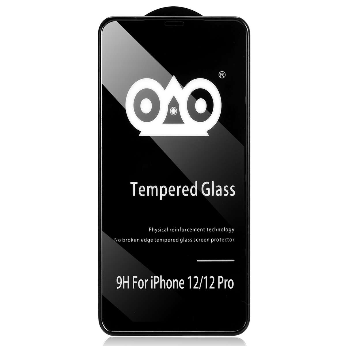 For iPhone 12 / 12 Pro Shockproof Anti-breaking Edge Airbag Tempered Glass Film