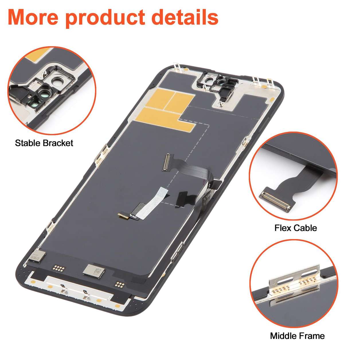 RJ Incell Cof Screen For iPhone 14 Pro Max