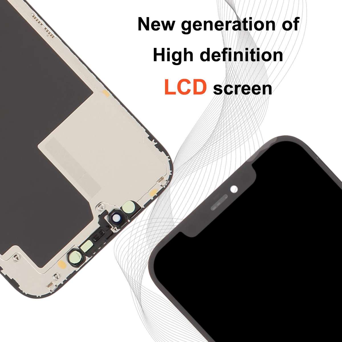 RJ Soft OLED Screen For iPhone 12 Pro Max
