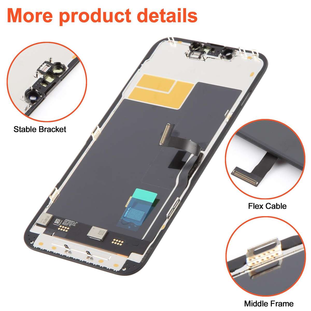 RJ Soft OLED Screen For iPhone 13 Pro