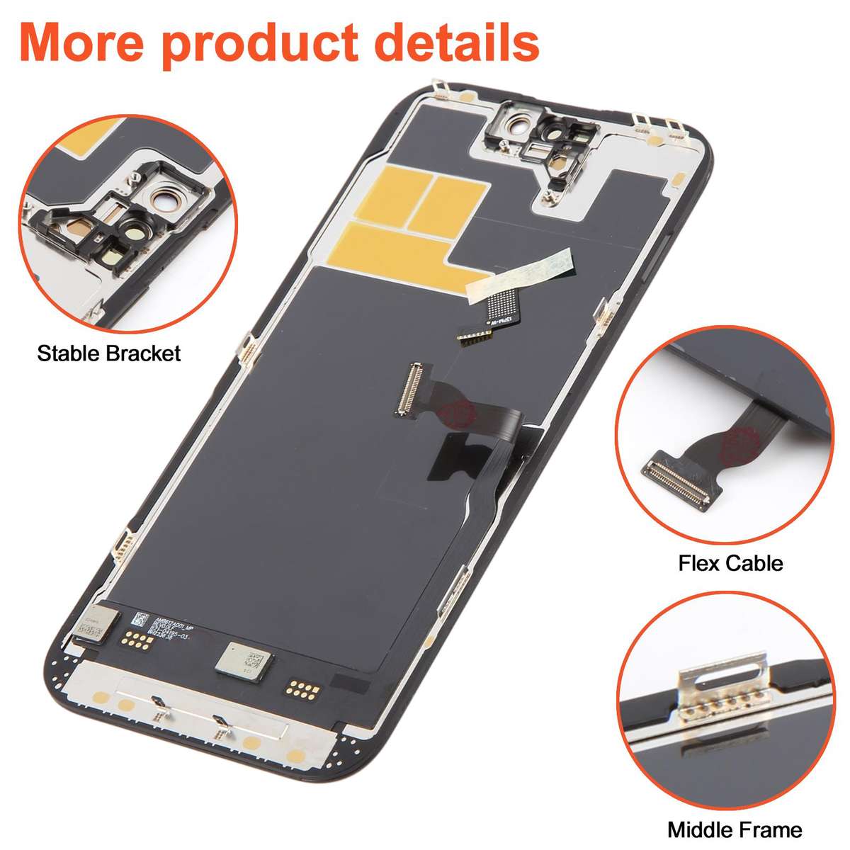 RJ Soft OLED Screen For iPhone 14 Pro