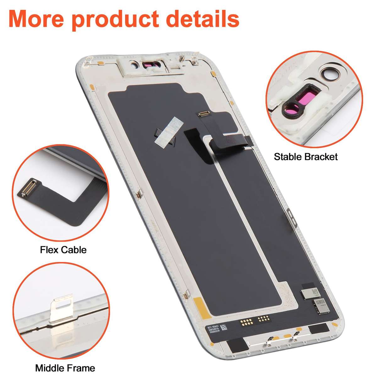 RJ Soft OLED Screen For iPhone 17 Pro Max
