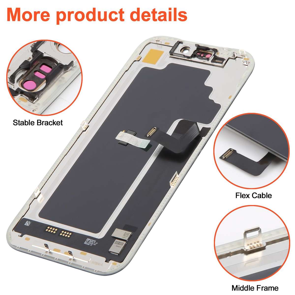 RJ Soft OLED Screen For iPhone 17 Pro