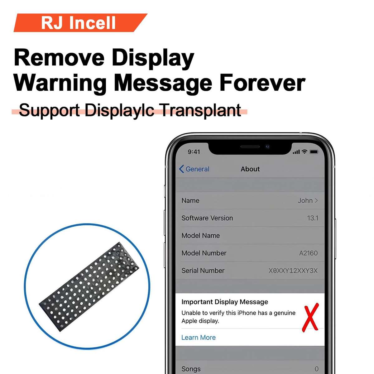 RJ Soft OLED Screen For iPhone 17 Pro