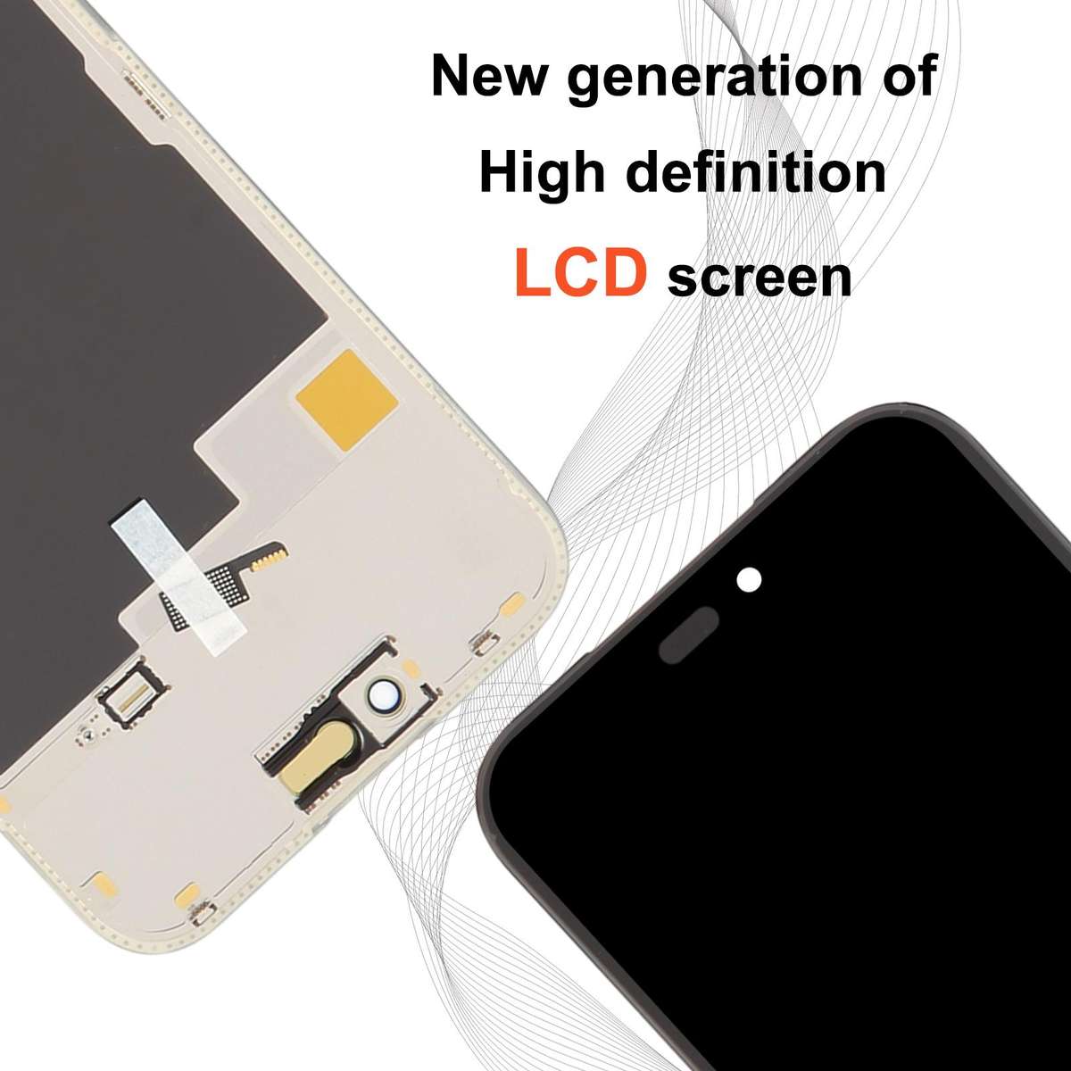 RJ Soft OLED Screen For iPhone 15 Pro Max