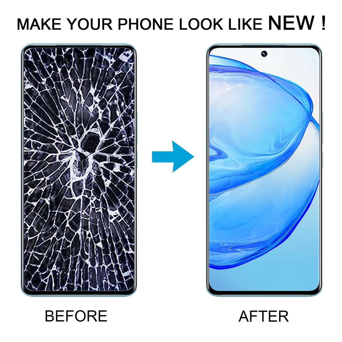 For vivo V25 Pro V2158 Original LCD Screen With Digitizer Full Assembly