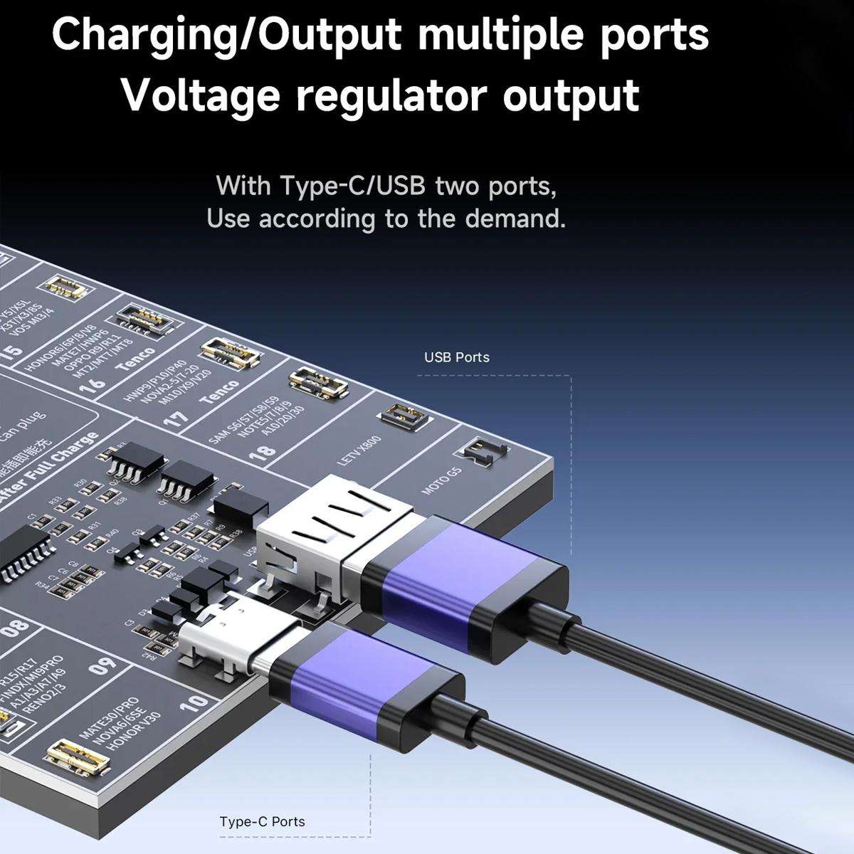 MECHANIC Pro20 Fast Charging Battery Chip Activation Detection Panel for Android