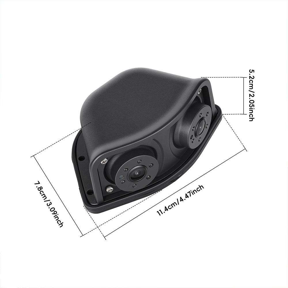 10.36 inch Trucks Electronic Rear-View Mirror Digital HD Wired Touchscreen with BSD DVRs, Type:with