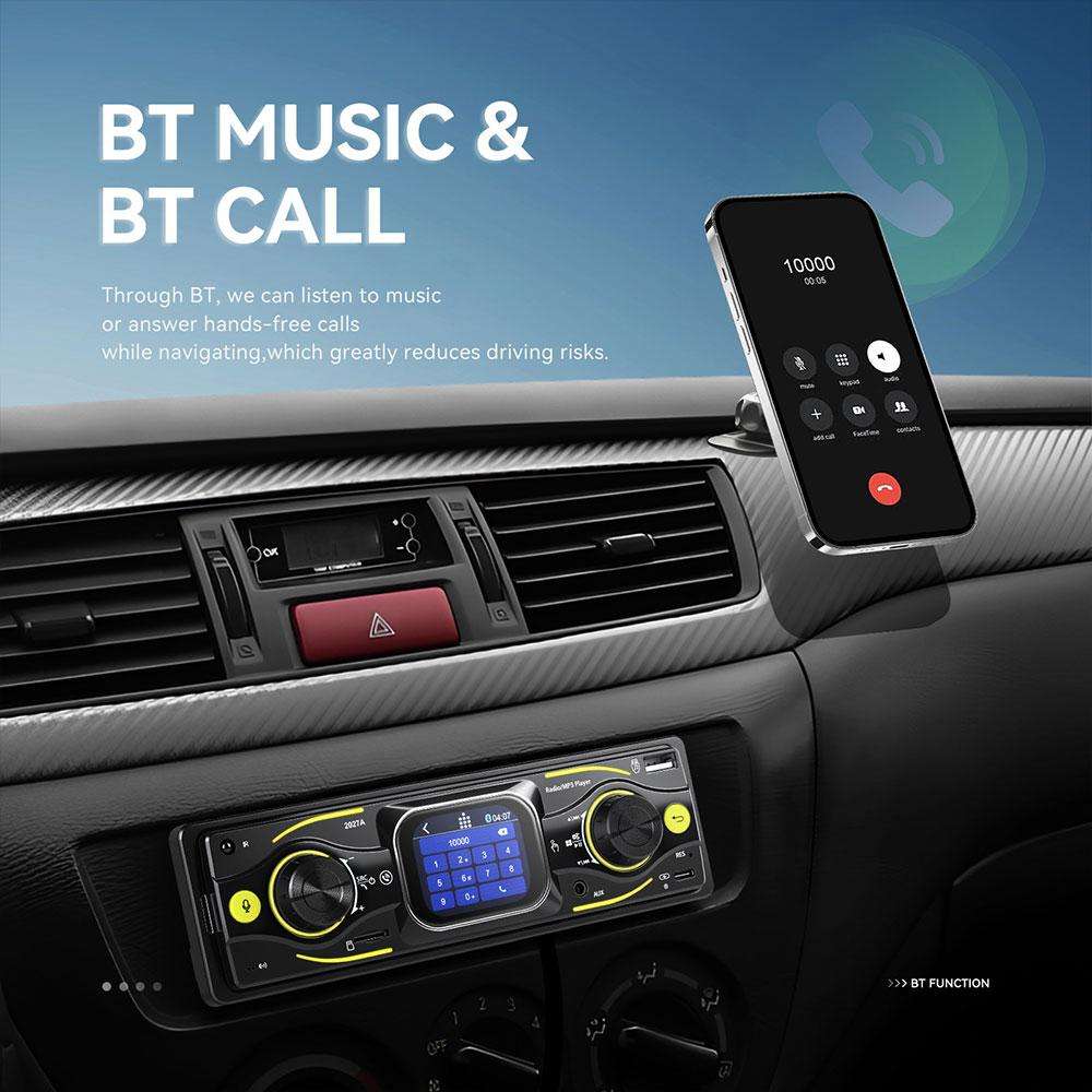 2.17 inch Car HD Touchable Screen Single Din MP5 Player, Specification:Standard+64GB memory card