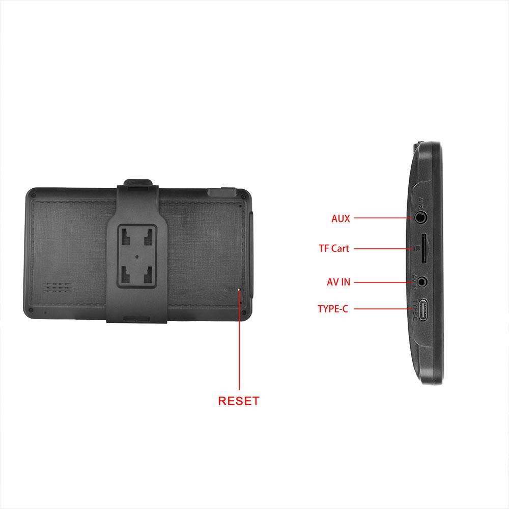 7 inch Center Portable Screen Wireless CarPlay Car Navigation System, Specification:Sunshade Cover