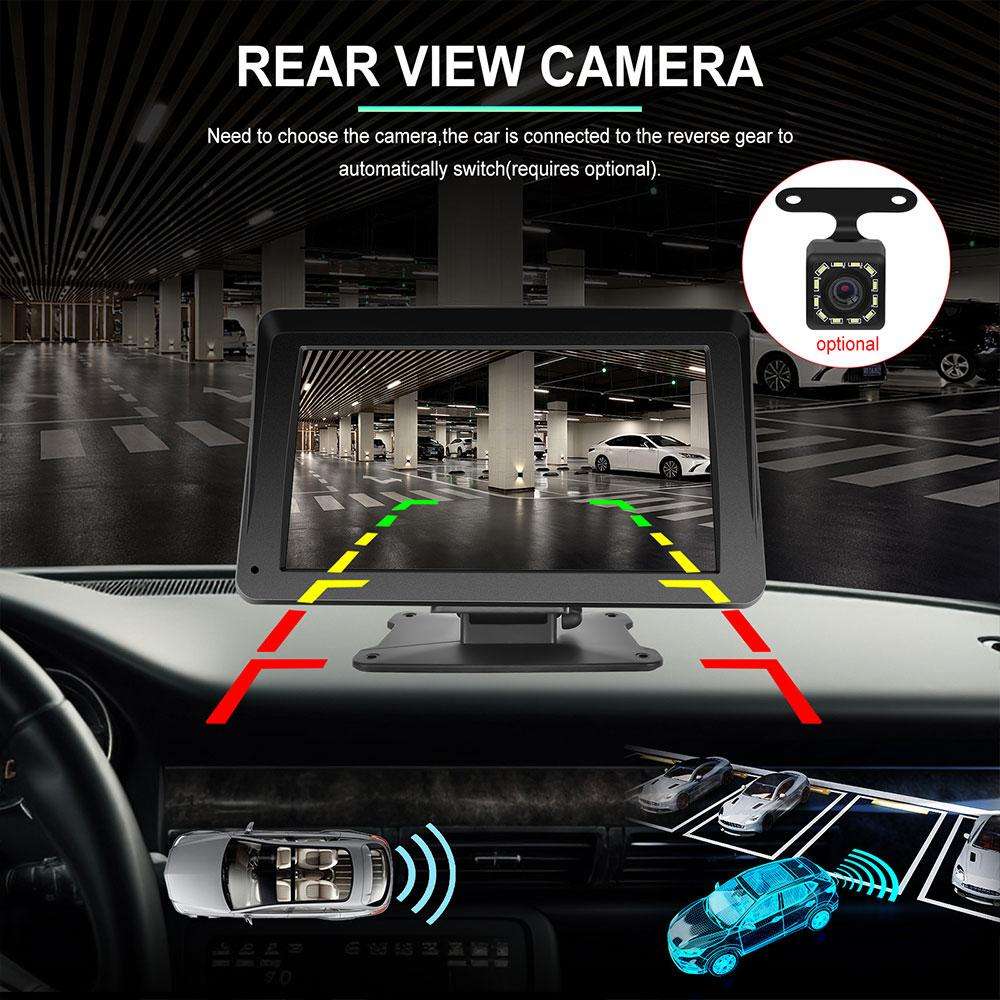7 inch Center Portable Screen Wireless CarPlay Car Navigation System, Specification:Incell Screen