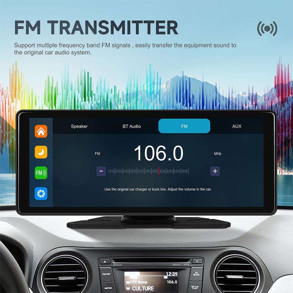 8.1 inch 2.5K Center CarPlay Auto Car Portable Navigation Screen, Specification:Standard