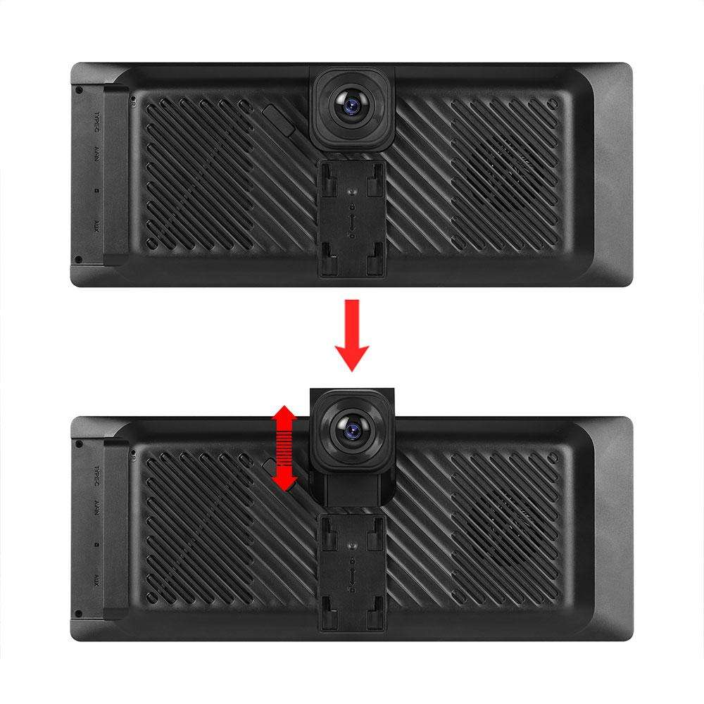 8.1 inch 2K Center CarPlay Auto Car Portable Navigation Screen, Specification:Standard