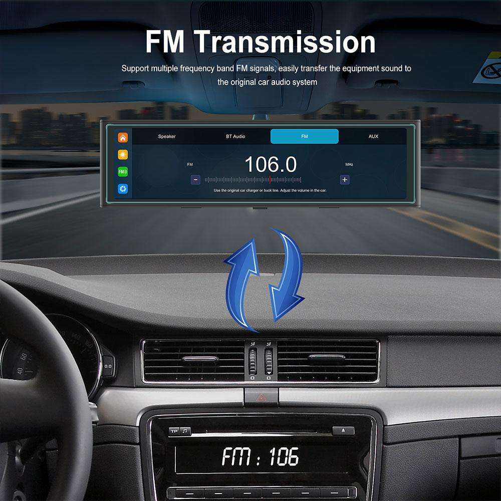 10.99 inch 4K Center CarPlay Auto Car Portable Navigation Screen, Specification:Standard