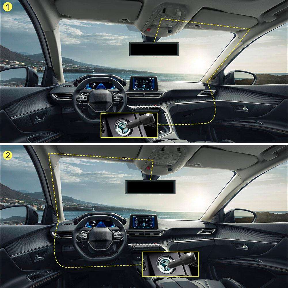 10.99 inch 4K Center CarPlay Auto Car Portable Navigation Screen, Specification:Standard
