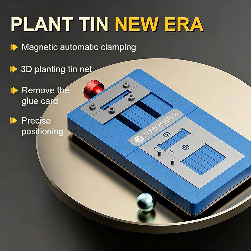 JTX T4 Max Universal Chips Glue Removal and Tin Planting Platform Set for iPhone / Samsung / Hisilic