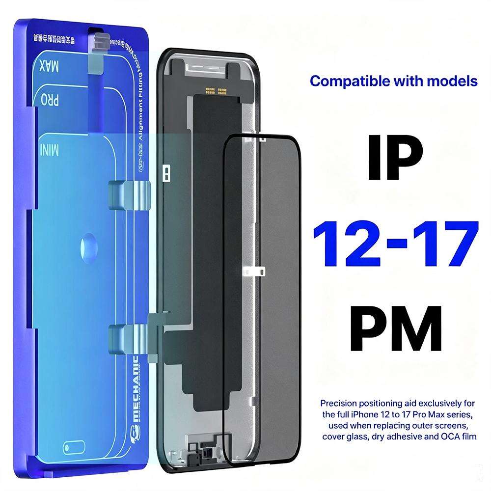 MECHANIC FIT-M2 Universal Alignment Fitting Mold with Bracket For iPhone 12-17 Pro Max Series