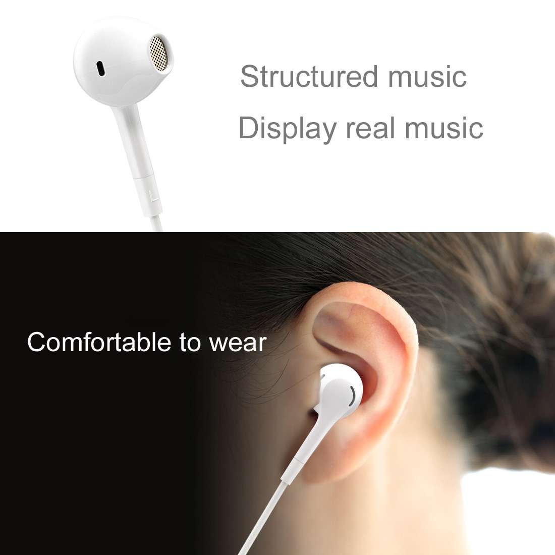 Letv 1.2m In-Ear Digital Stereo Music USB-C / Type-C Wired Control CDLA Earphone