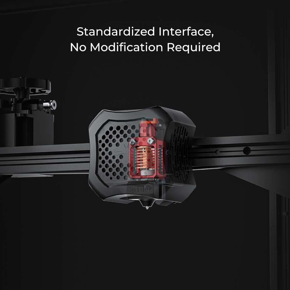 CREALITY 3D Printer Part Spider High Temperature and High Flow Hotend Pro(Red)