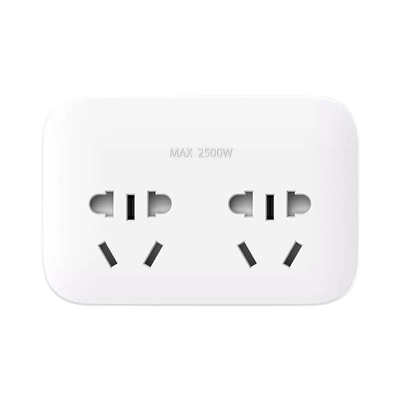 Original Xiaomi Mijia Power Socket Strip 2 Sockets Plug Extension Patch Board with 2 Control Switc