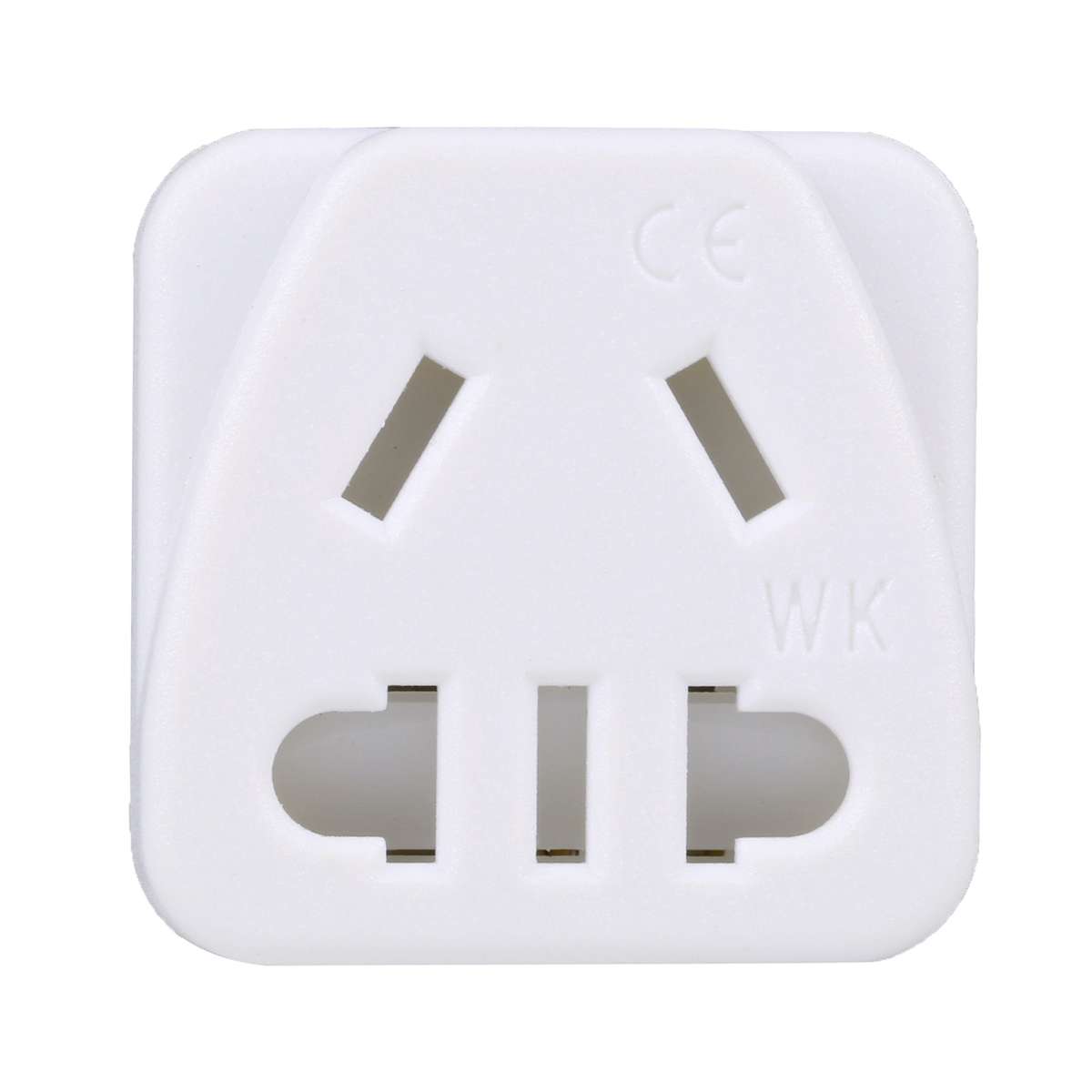 Portable Universal Five-hole WK to AU Three-pin Plug Socket Power Adapter