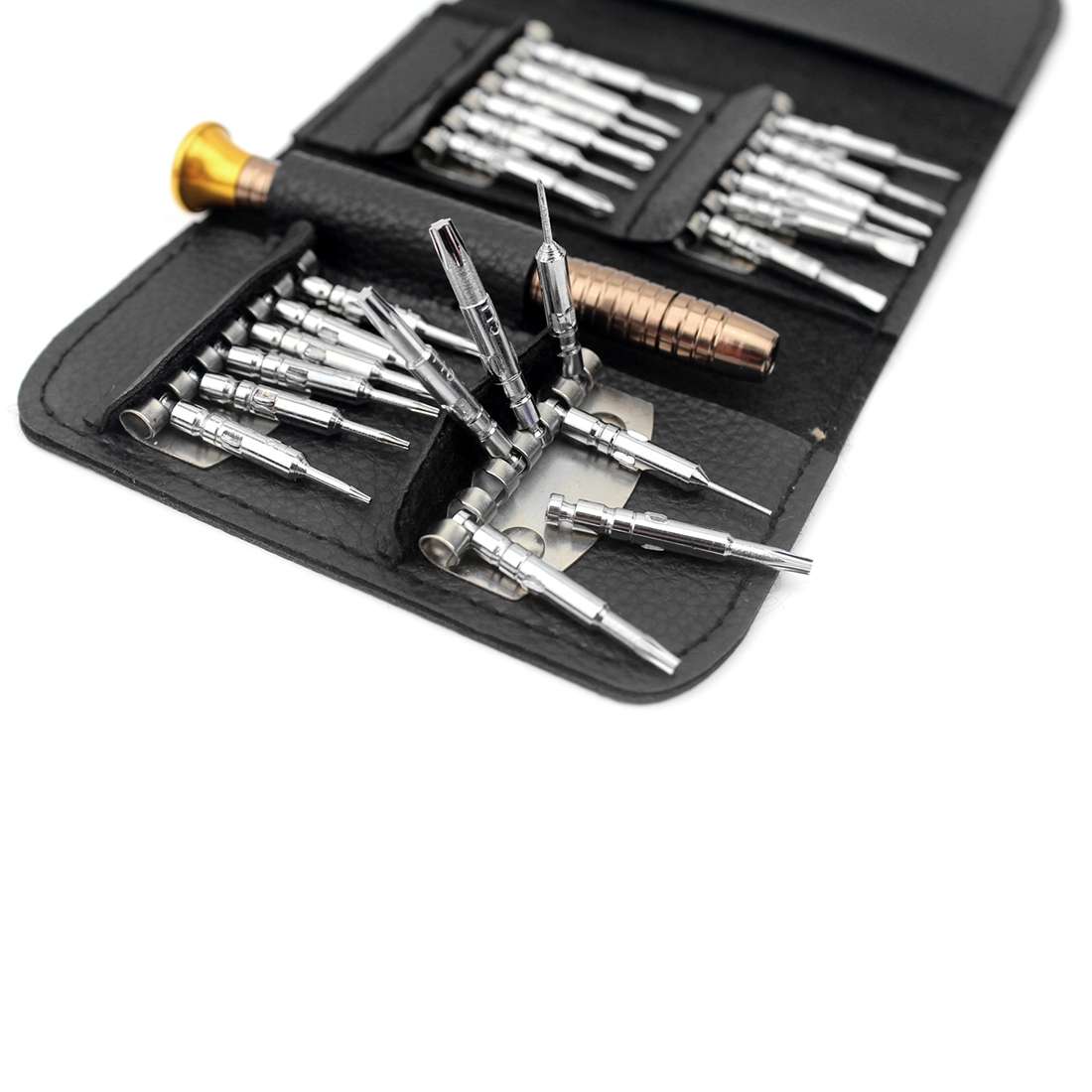JIAFA JF-8129 24 in 1 Professional Multi-functional Screwdriver Set with Carrying Bag(Gold)