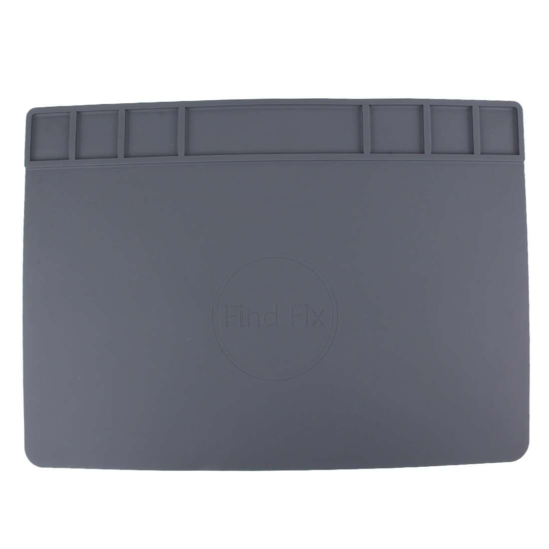 Maintenance Platform High Temperature Heat-resistant Repair Insulation Pad Silicone Mat ... (Grey)