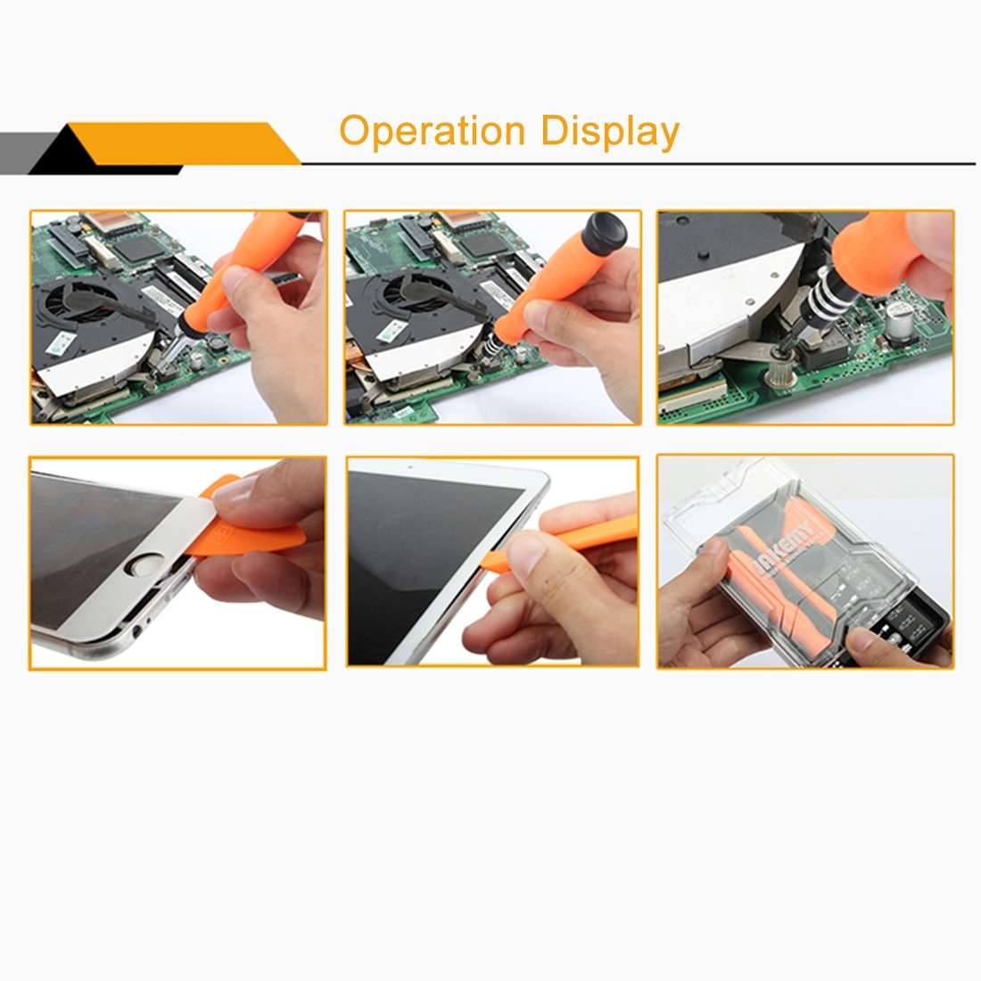 JAKEMY JM-8157 20 in 1 Portable Precision Ratchet Screwdriver Set