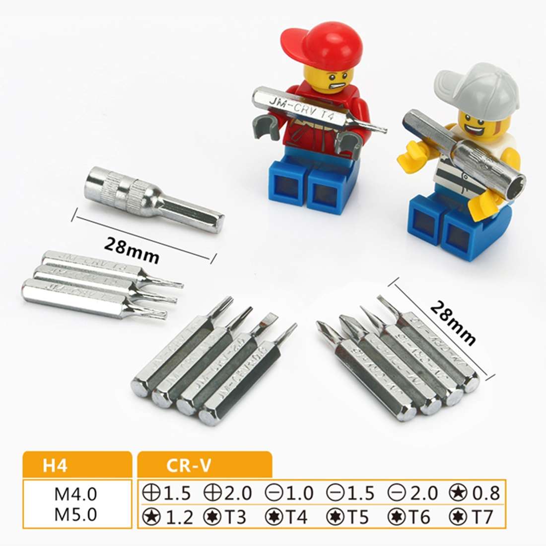 JAKEMY JM-8157 20 in 1 Portable Precision Ratchet Screwdriver Set
