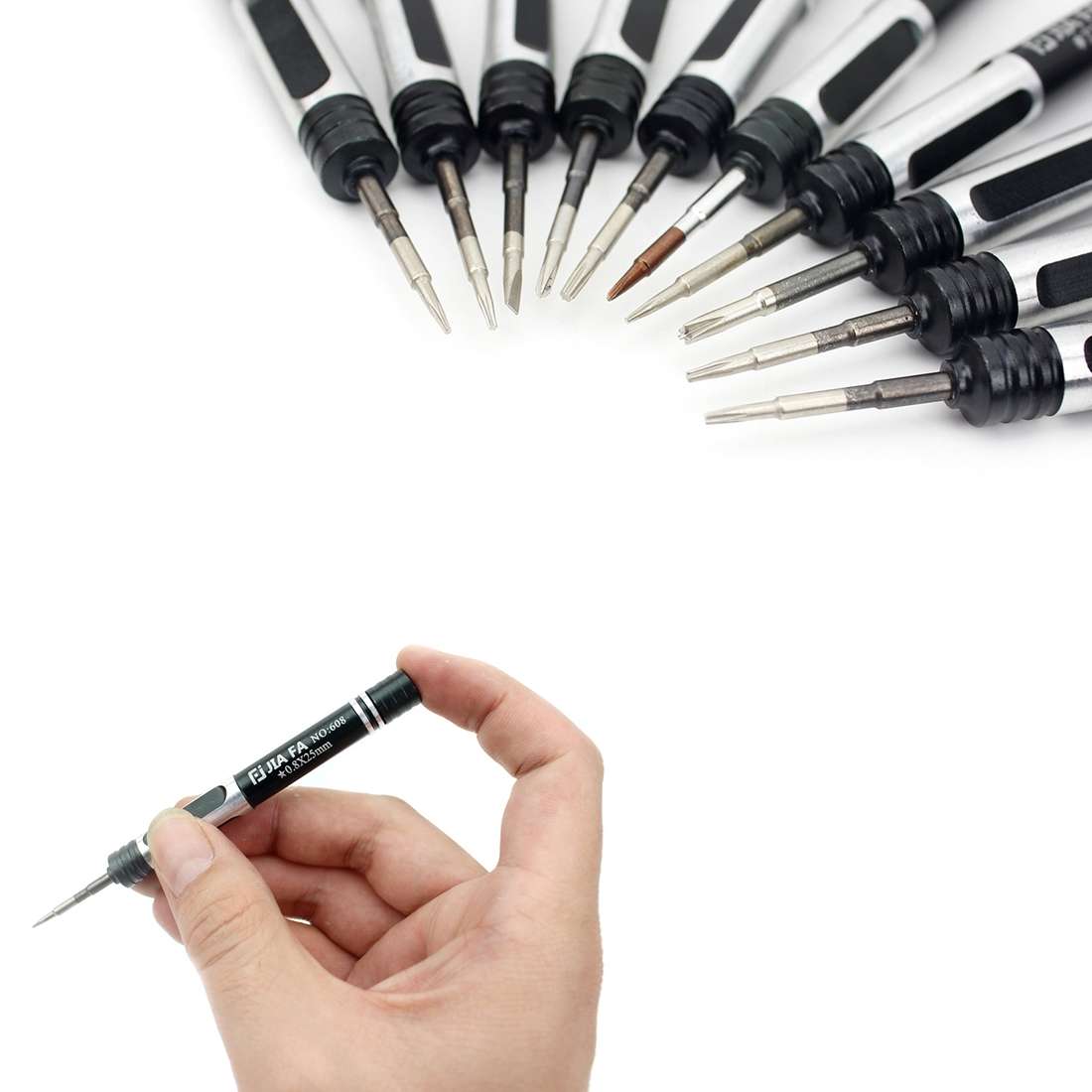 JF-8134 10 in 1 Multi-model Available Metal Mobile Phone Repair Tool Combination Screwdriver
