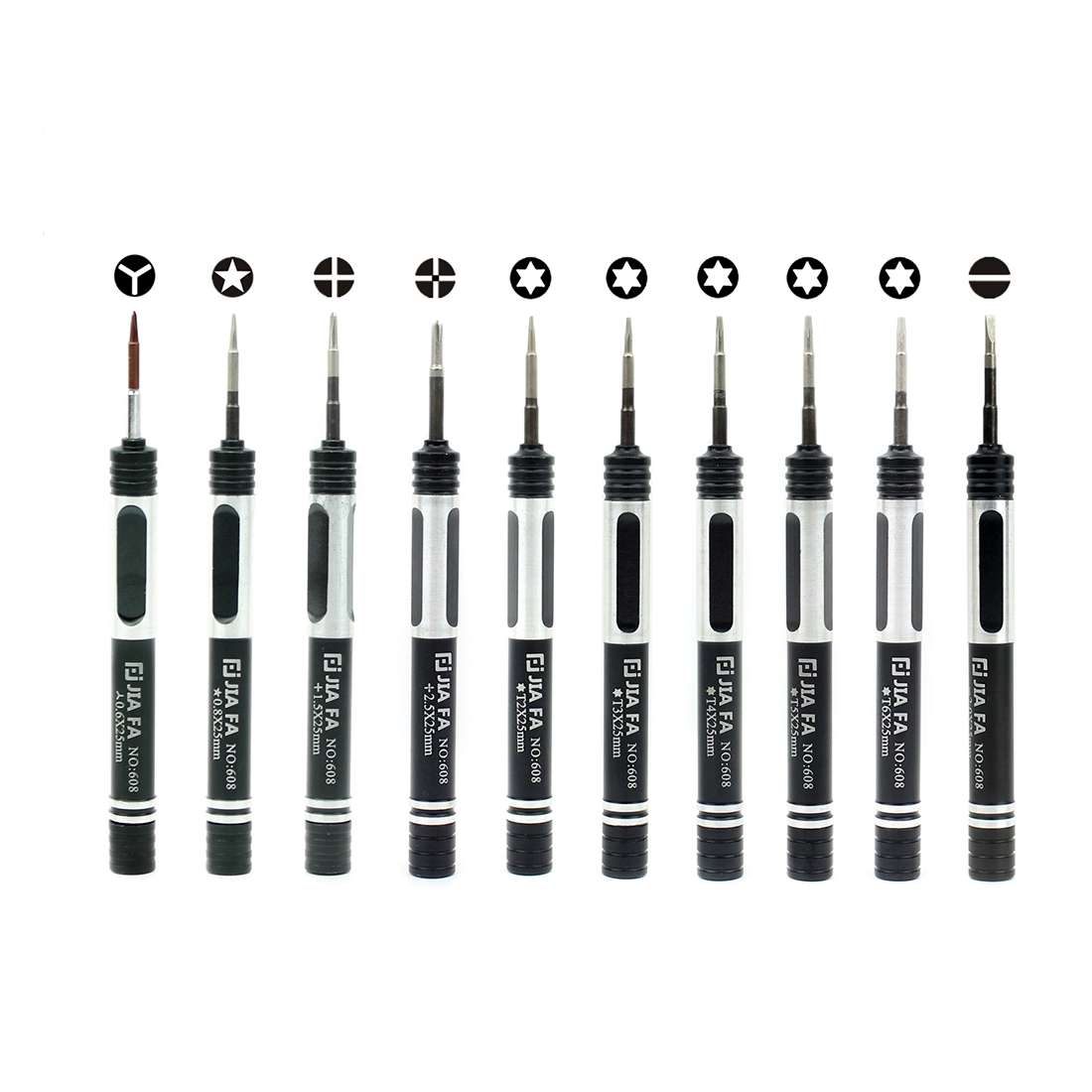 JF-8137 22 in 1 Multi-model Available Metal + Plastic Repair Tool Kit