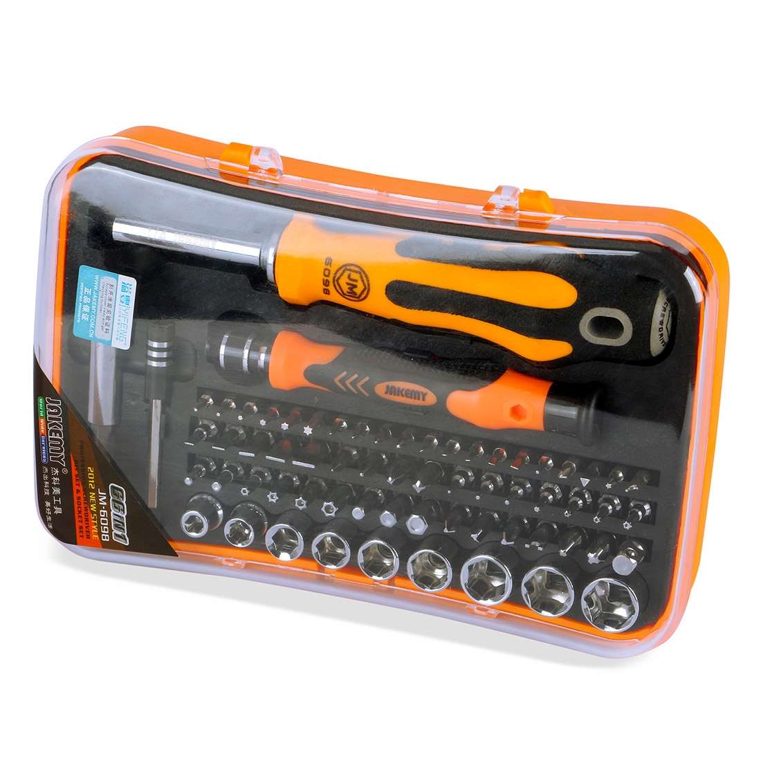 JAKEMY JM-6098 66 in 1 Professional Screwdriver Repair Tool Set