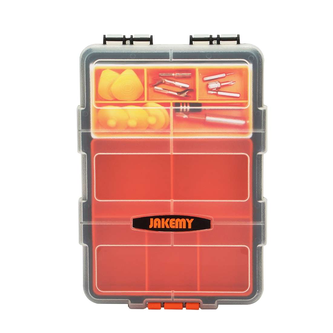 JAKEMY JM-Z20 Screwdriver Hardware Repair Tools Multi-purpose Components Double Deck Storage Box