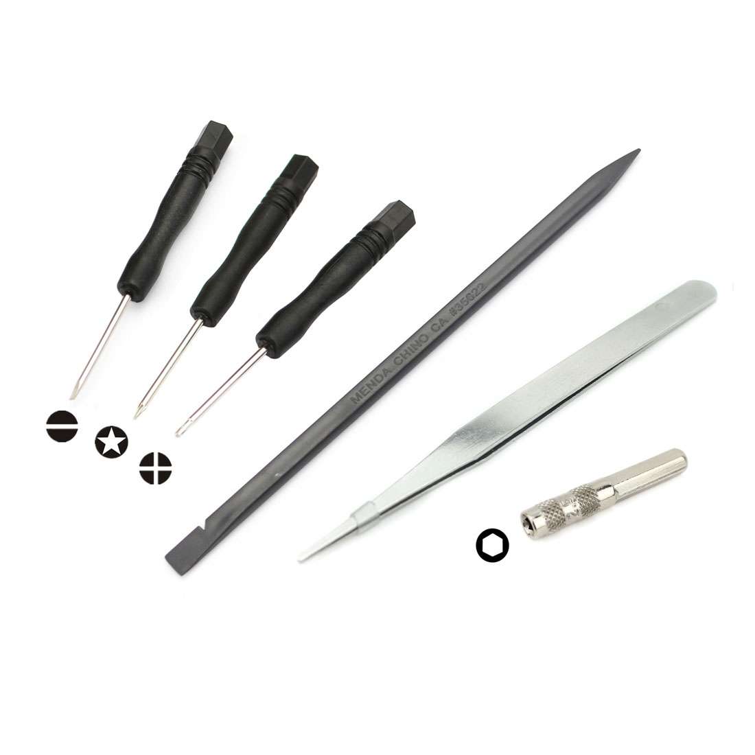 JF-8147 14 in 1 Metal + Plastic iPhone Dedicated Disassemble Repair Tool Kit