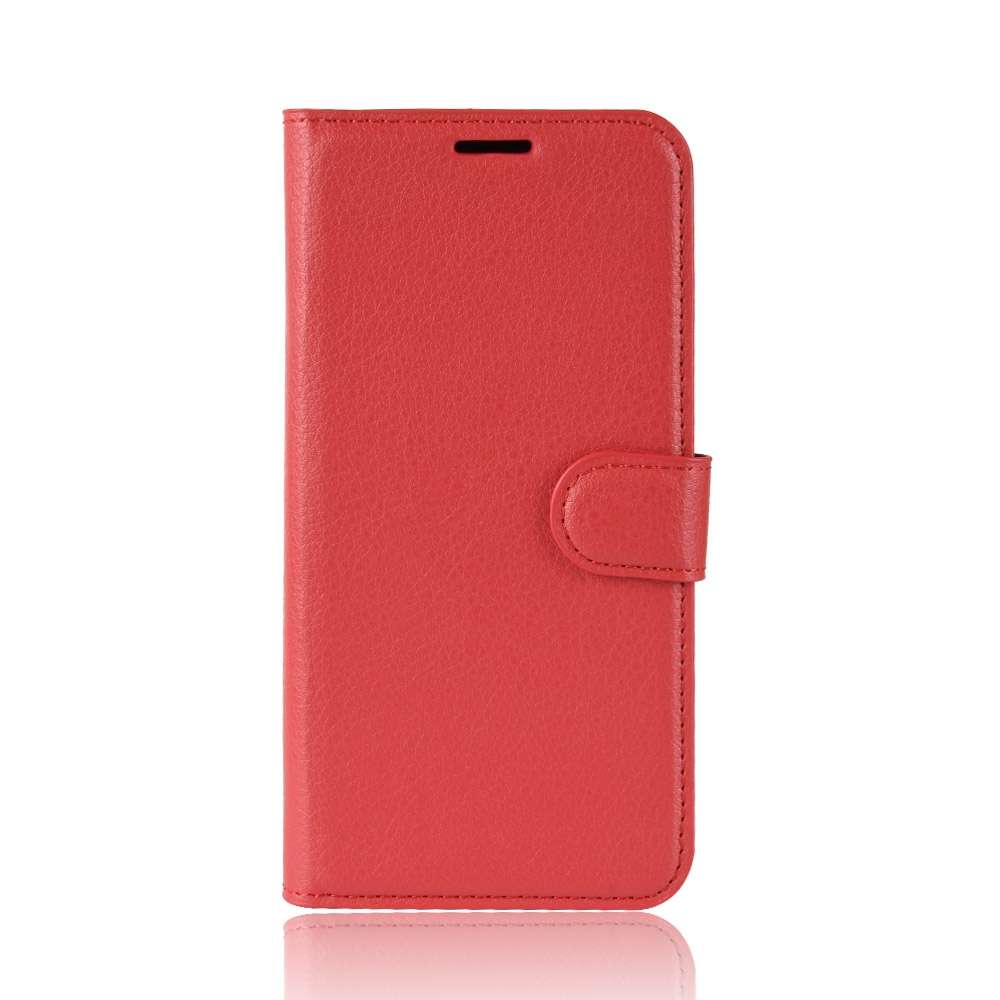 Litchi Texture Horizontal Flip Leather Case for Huawei P30, with Holder & Card Slots & W ... (Red)