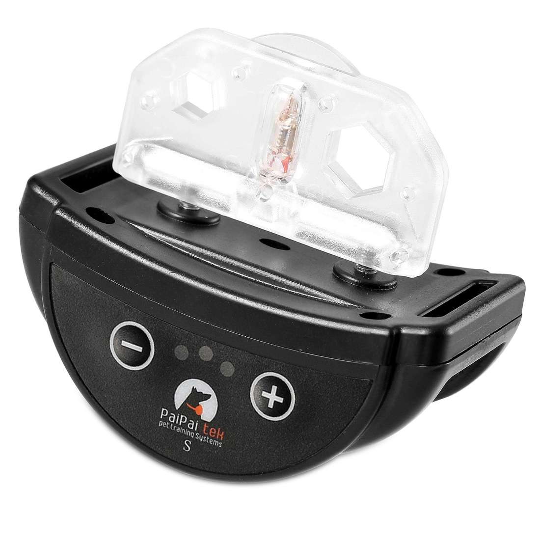 PD258 Automatic Anti Barking Collar Pet Training Control System for Dogs, S Size(Black)