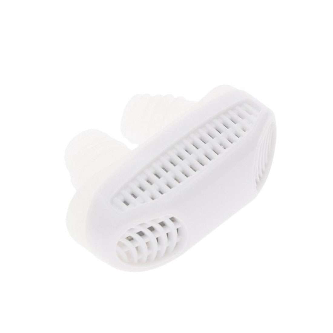 2 in 1 ABS Silicone Anti Snoring Air Purifier (Blue)