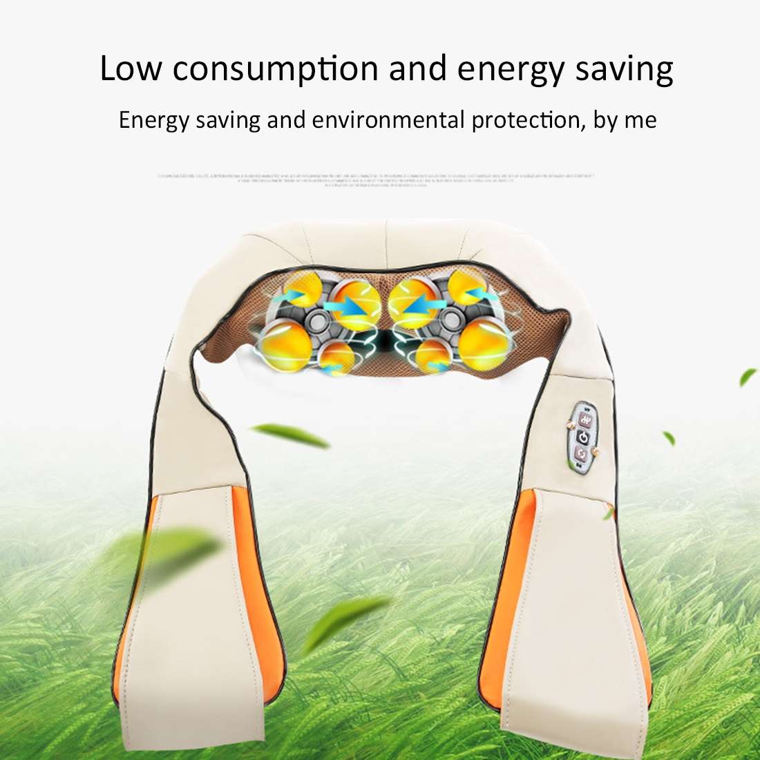 USB Charging Vibration Machine Neck Shawl Kneading Back Shoulder Vibration Massager