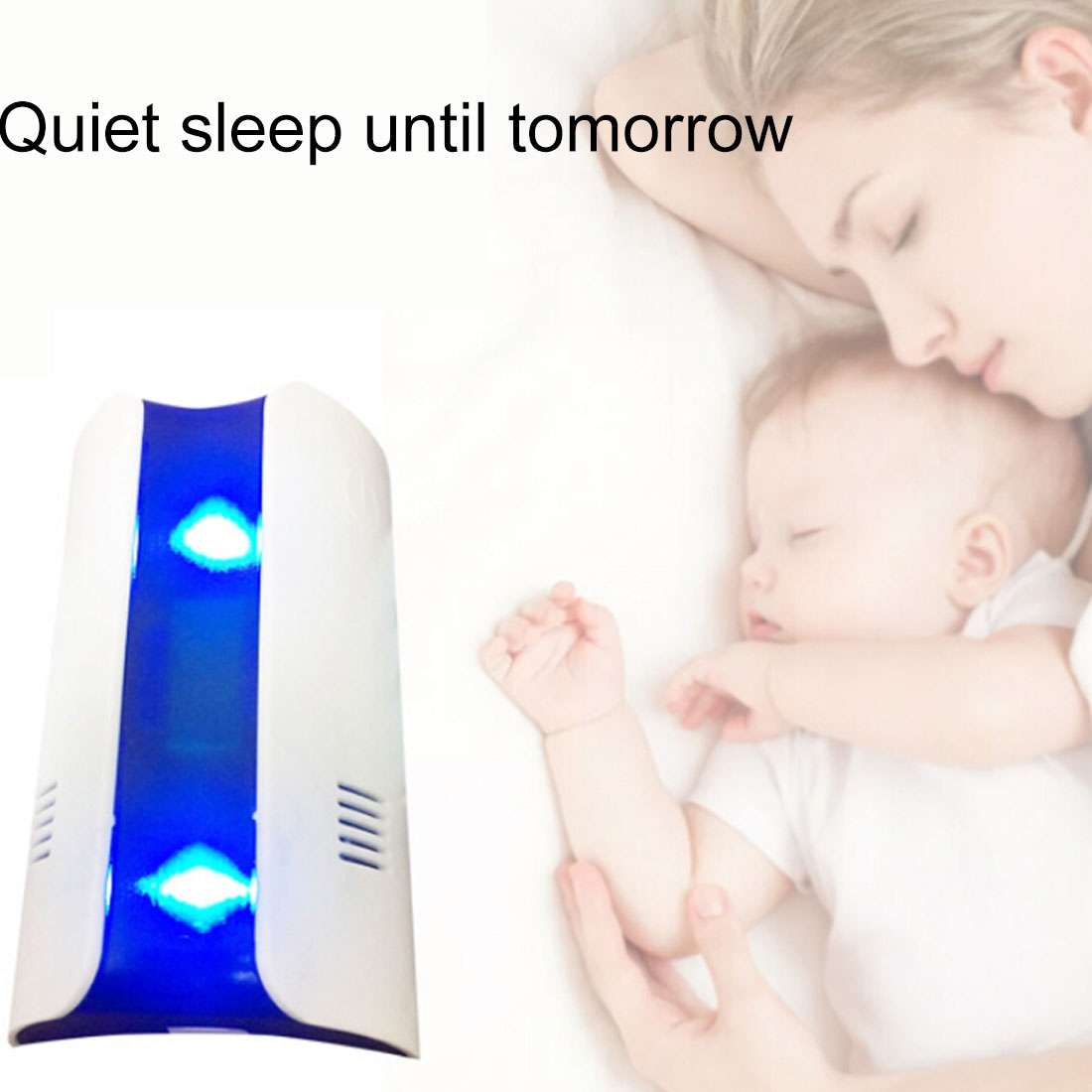 Electromagnetic Wave Frequency-conversion Double Waves Multi-function Mosquito Repellent Ultrasonic