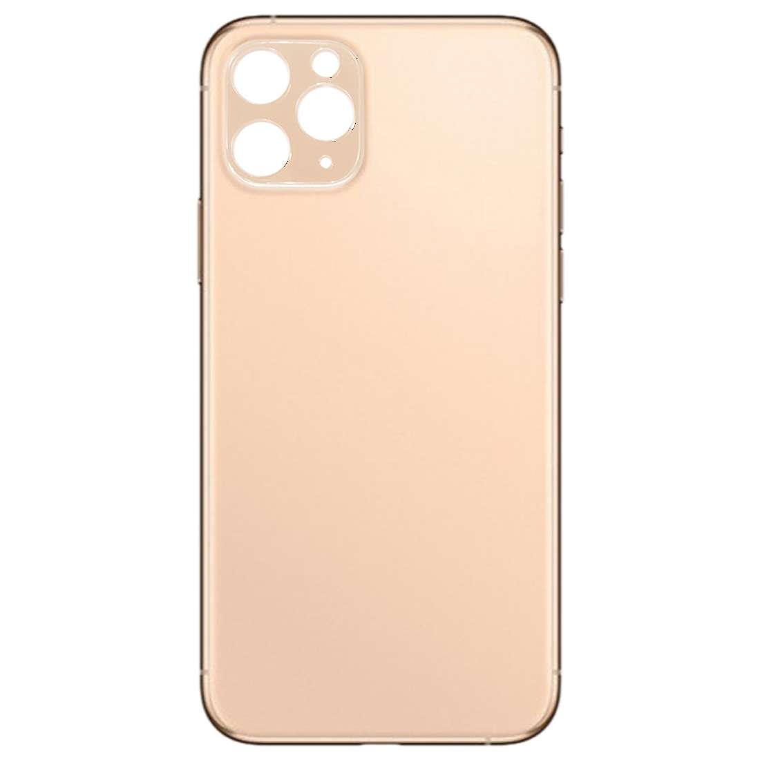 Back Battery Cover Glass Panel for iPhone 11 Pro(Black)