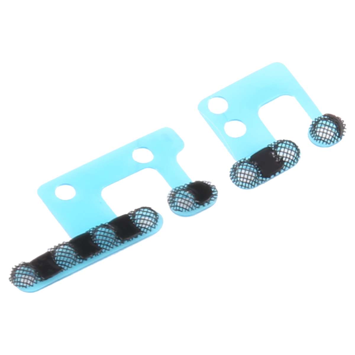 10 PCS Speaker Dustproof Mesh for iPhone 12 Pro (Black)