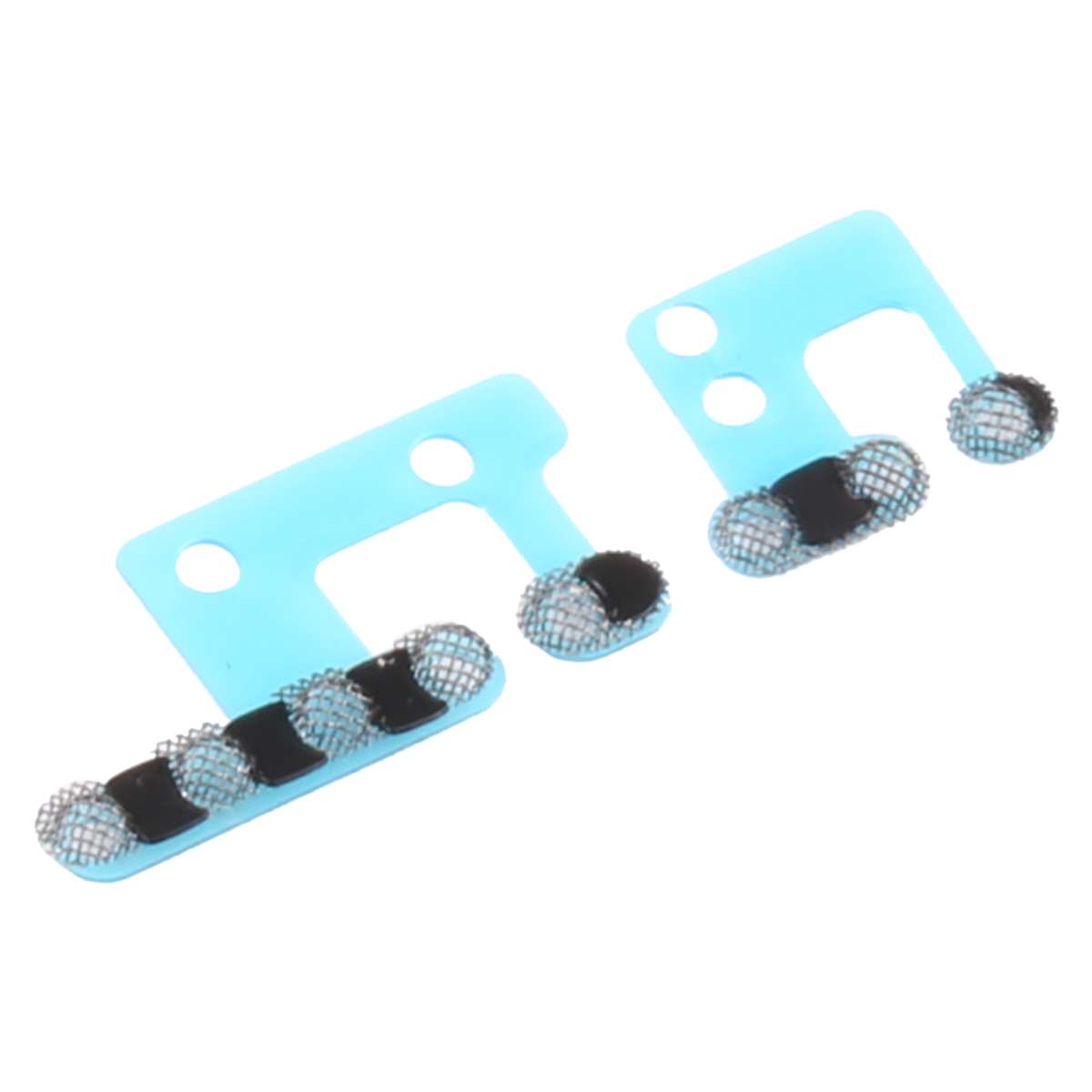 10 PCS Speaker Dustproof Mesh for iPhone 12 Pro (Black)