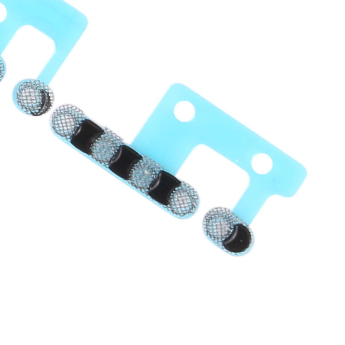 10 PCS Speaker Dustproof Mesh for iPhone 12 Pro (Black)