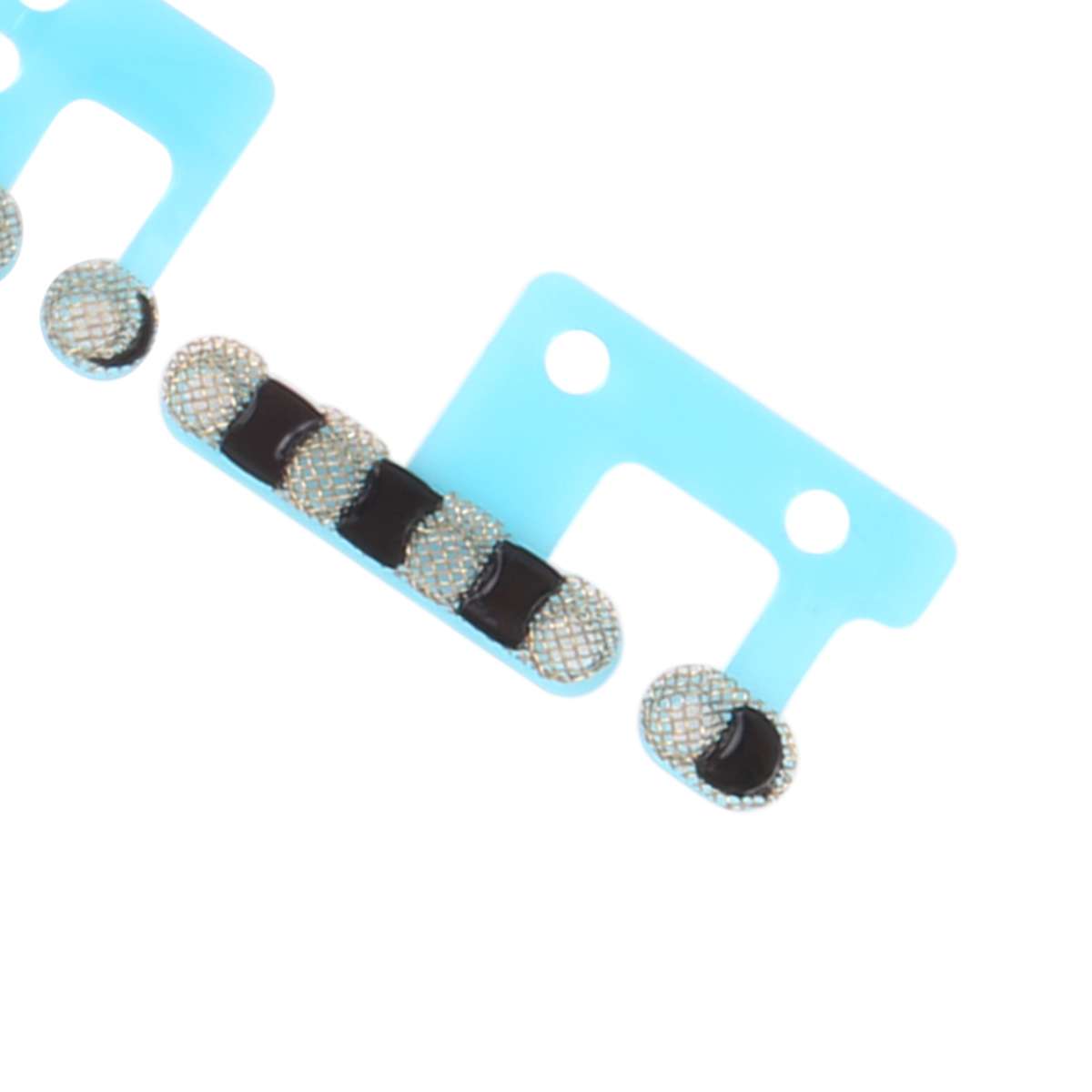 10 PCS Speaker Dustproof Mesh for iPhone 12 Pro (Black)