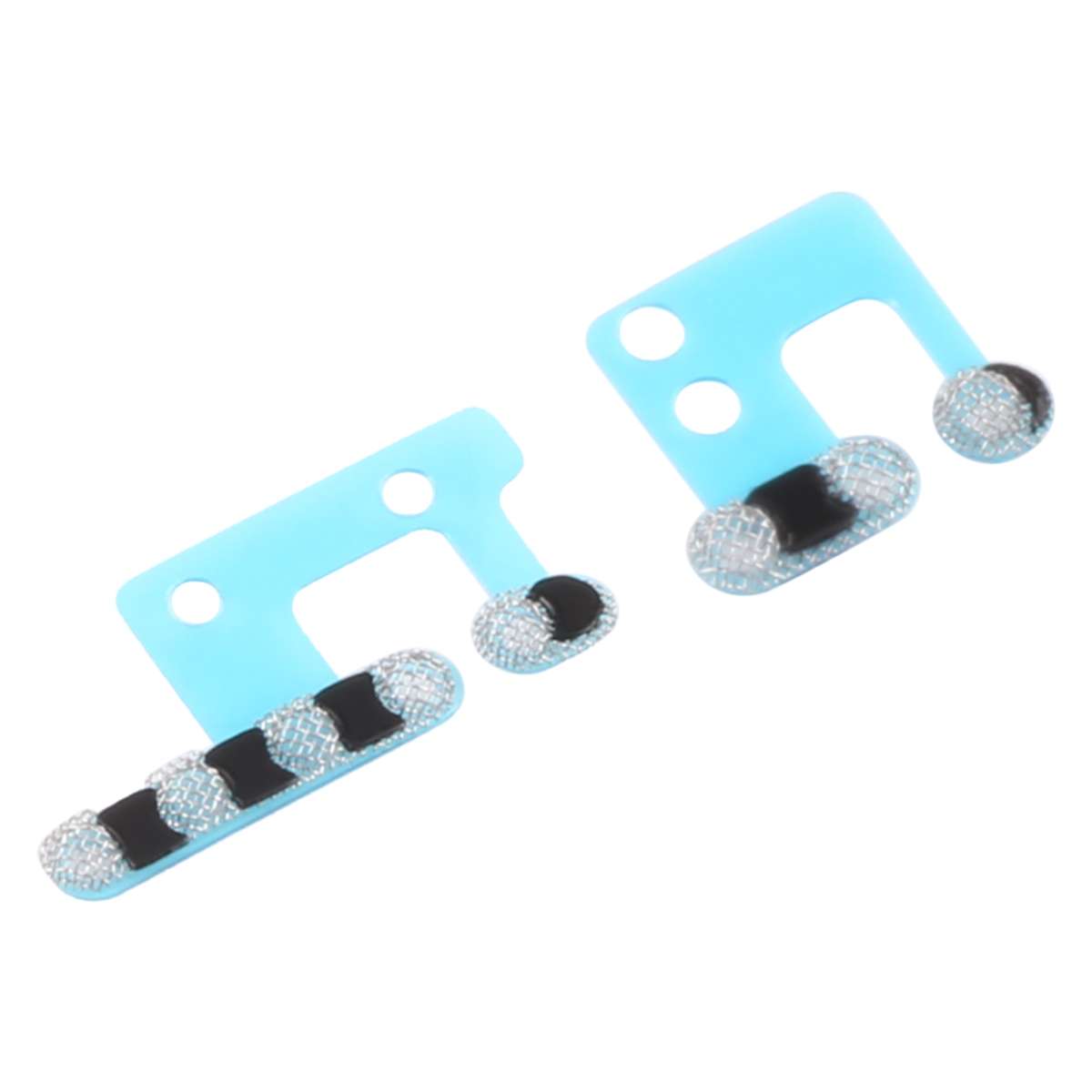 10 PCS Speaker Dustproof Mesh for iPhone 12 Pro (Black)