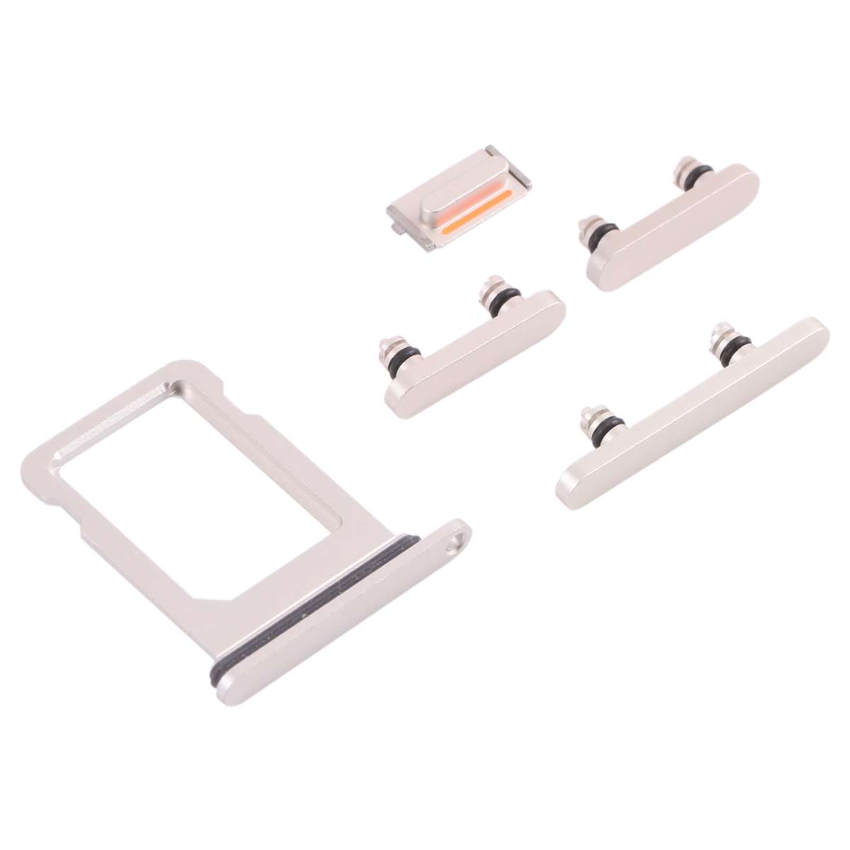 SIM Card Tray + Side Keys for iPhone 13(Midnight)