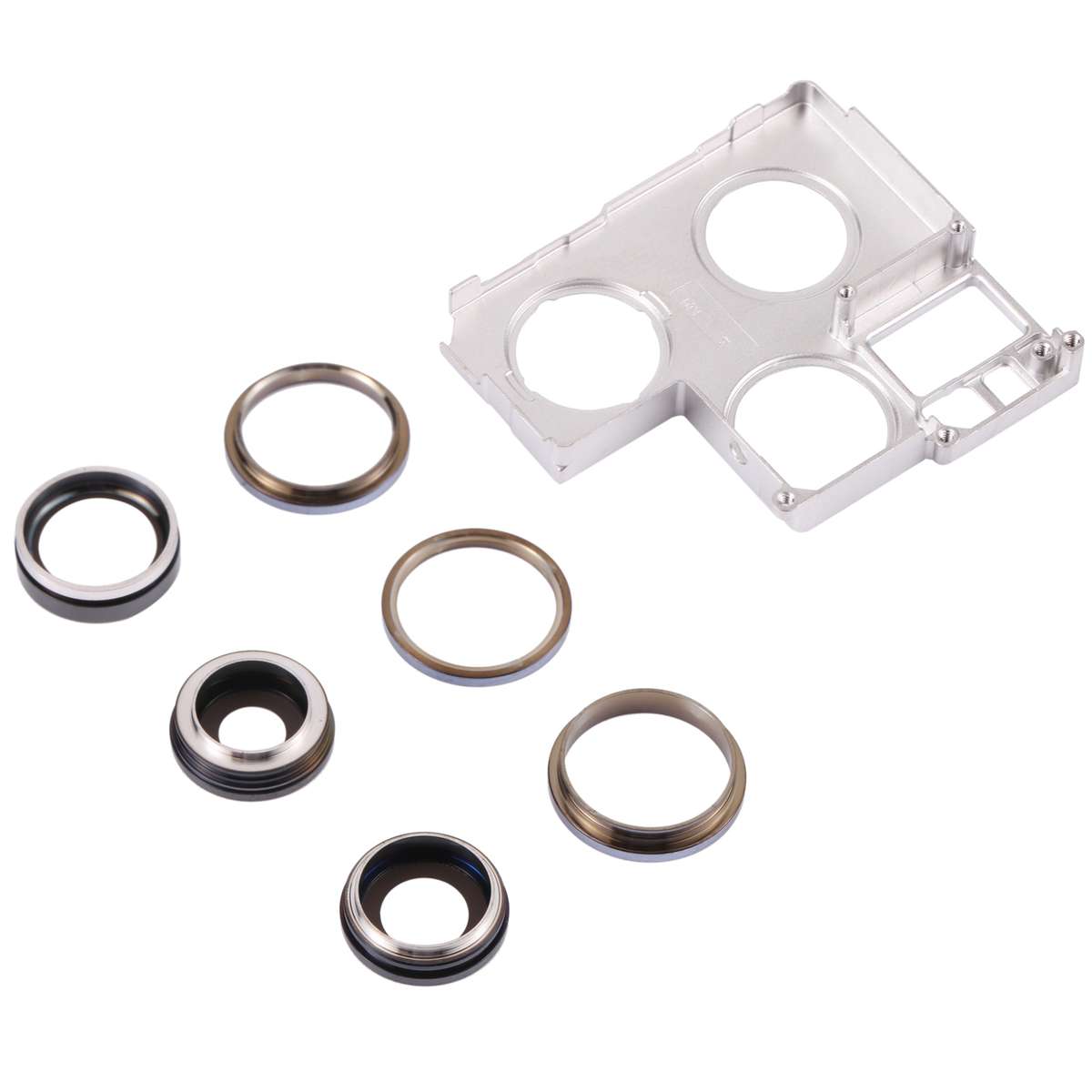 Camera Lens Cover With Retaining Bracket for iPhone 13 Pro(Graphite)