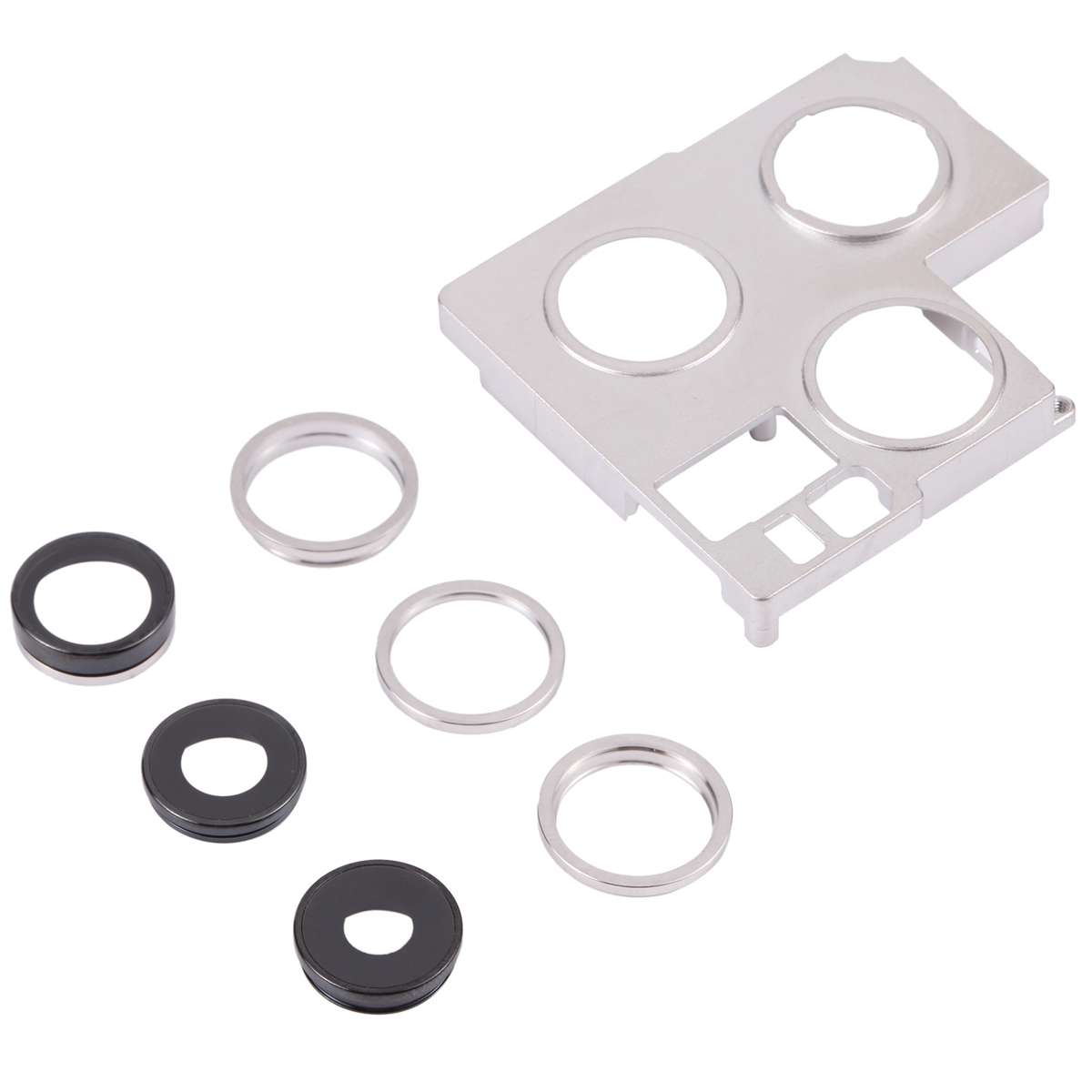 Camera Lens Cover With Retaining Bracket for iPhone 13 Pro(Graphite)