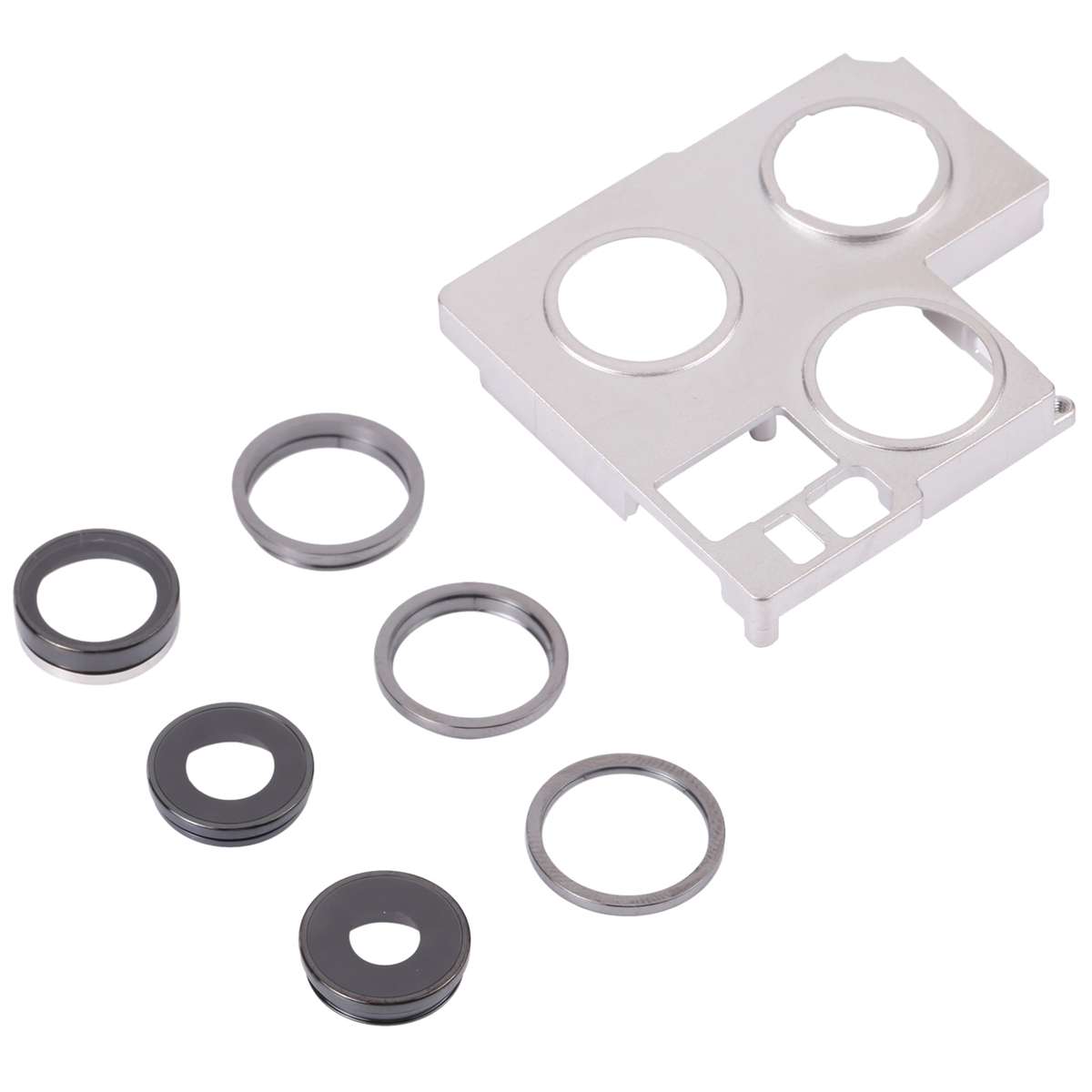 Camera Lens Cover With Retaining Bracket for iPhone 13 Pro Max(Green)